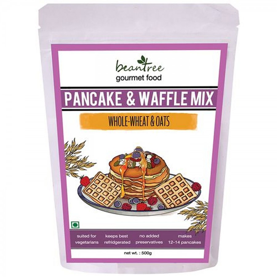 Beantree Pancake Mix - Whole Wheat And Oats