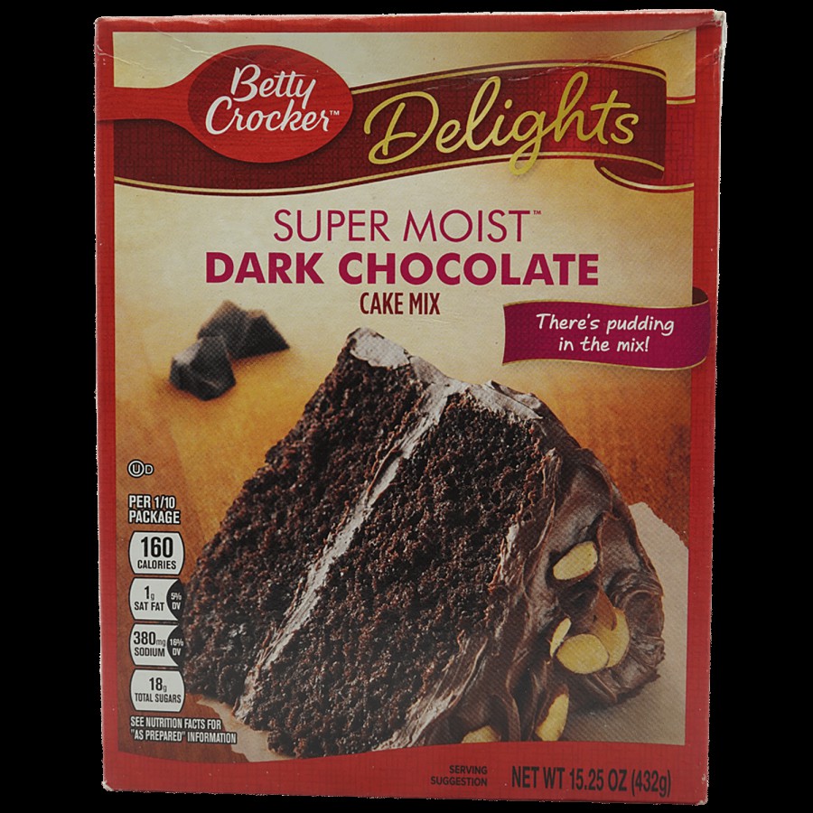 Betty Crocker Cake Mix - Super Moist Dark Chocolate