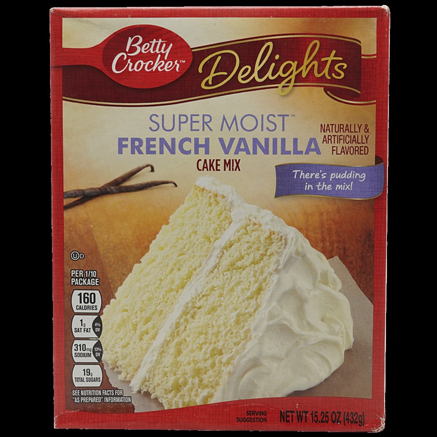 Betty Crocker Cake Mix - Super Moist French Vanilla