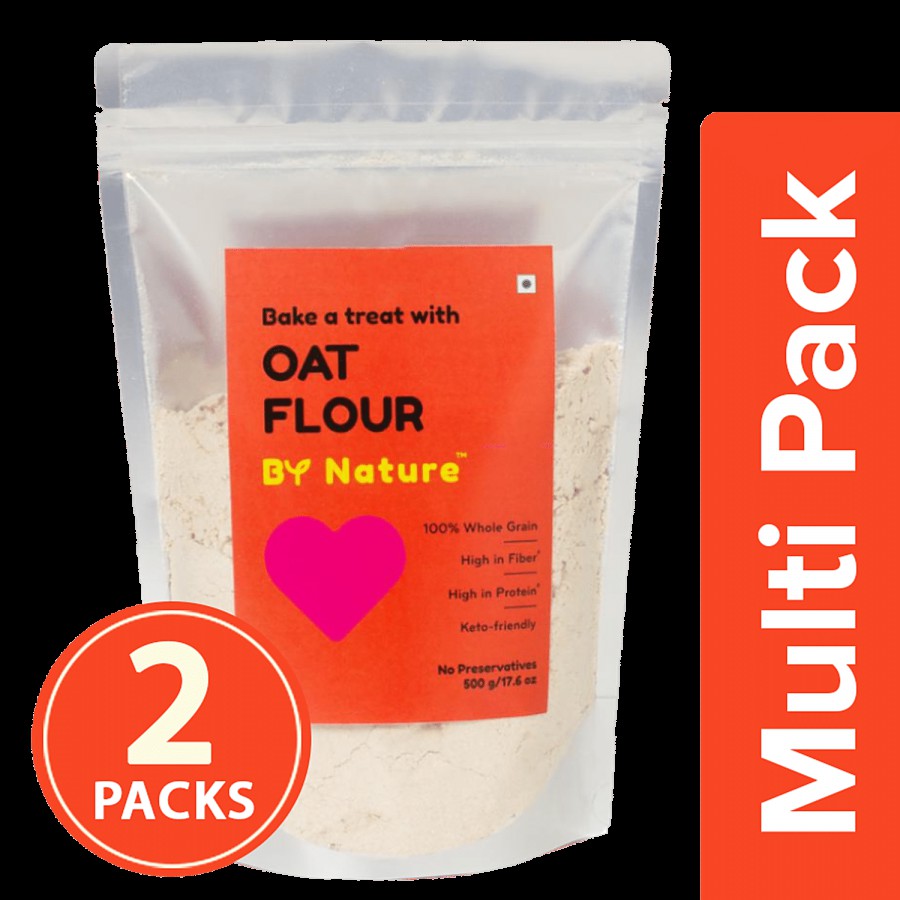 By Nature Oat Flour - Whole Grain