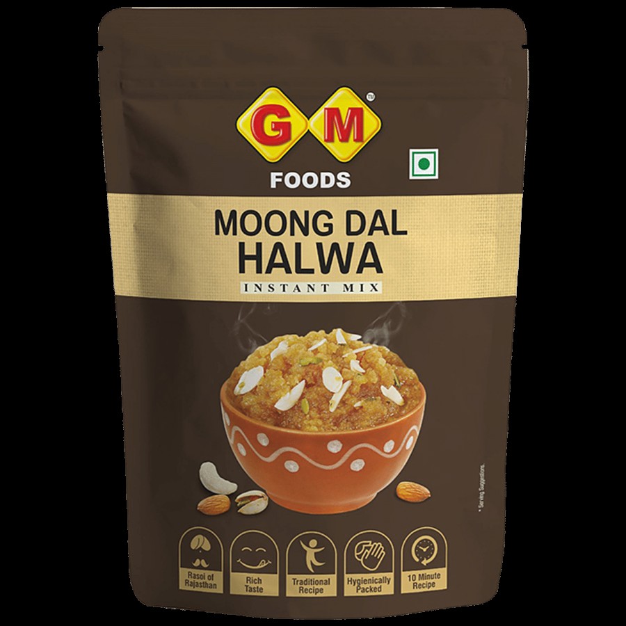 Gm Foods Moong Dal Halwa Instant Mix