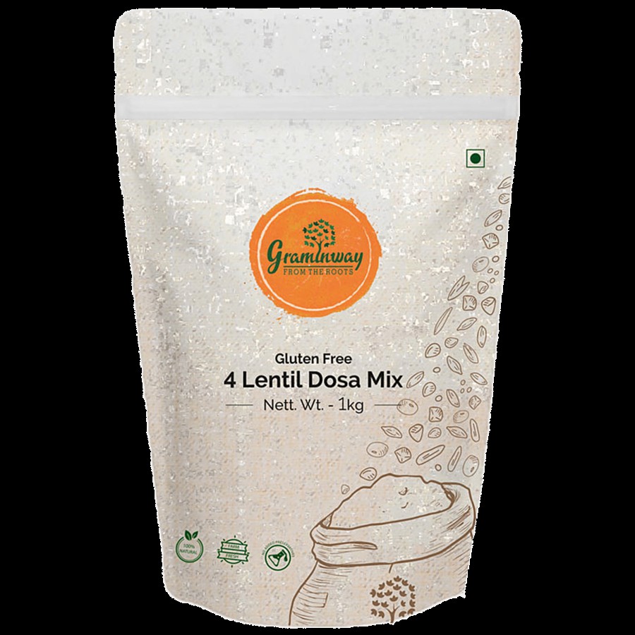 Graminway 4 Lentils Dosa Mix - Gluten Free