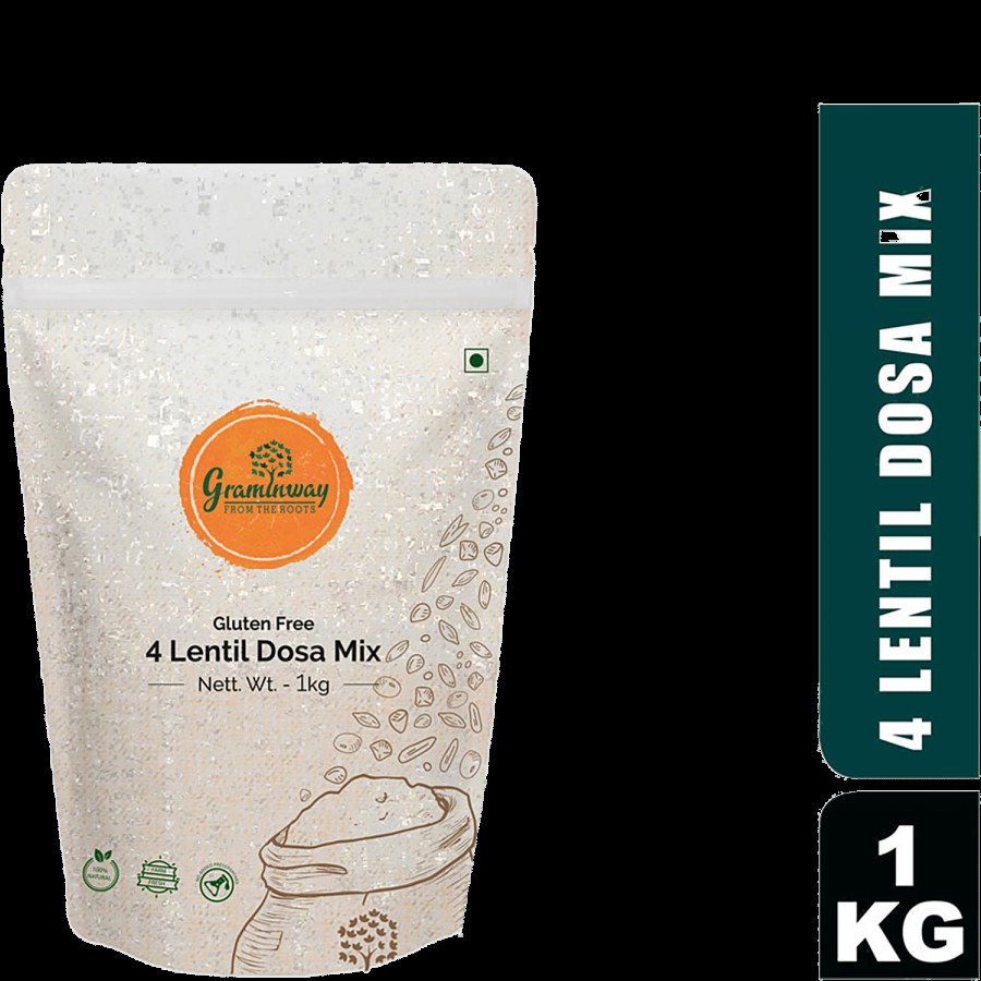 Graminway 4 Lentils Dosa Mix - Gluten Free