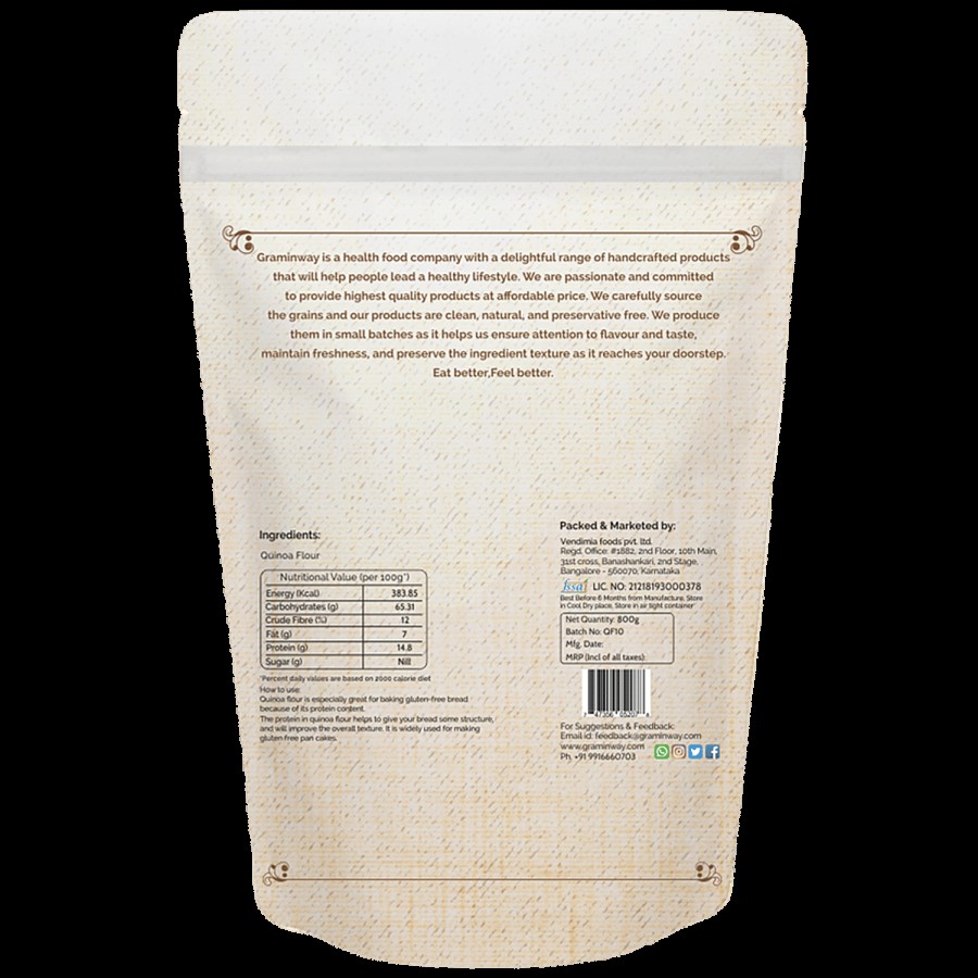 Graminway Gluten-Free Quinoa Flour