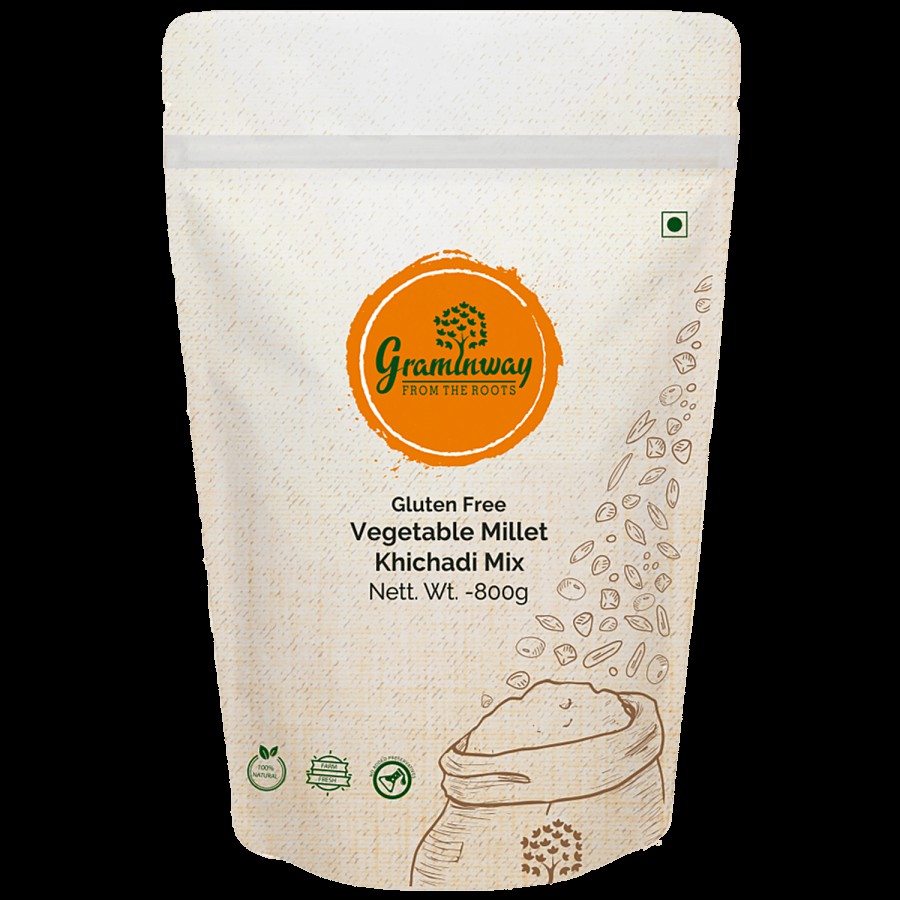 Graminway Gluten-Free Vegetable Millet Khichdi Mix