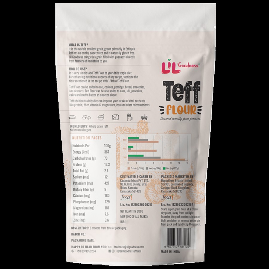 LiL'Goodness Teff Flour