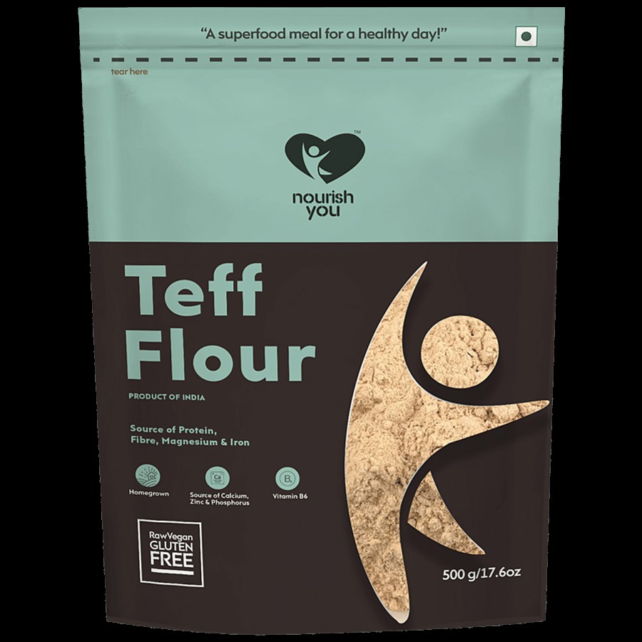 Nourish you Gluten Free Teff Flour/Atta