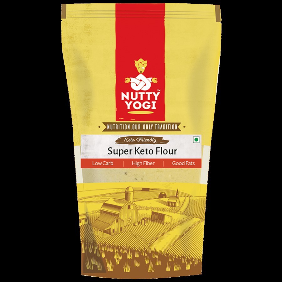 Nutty Yogi Super Keto Flour - High In Fibre