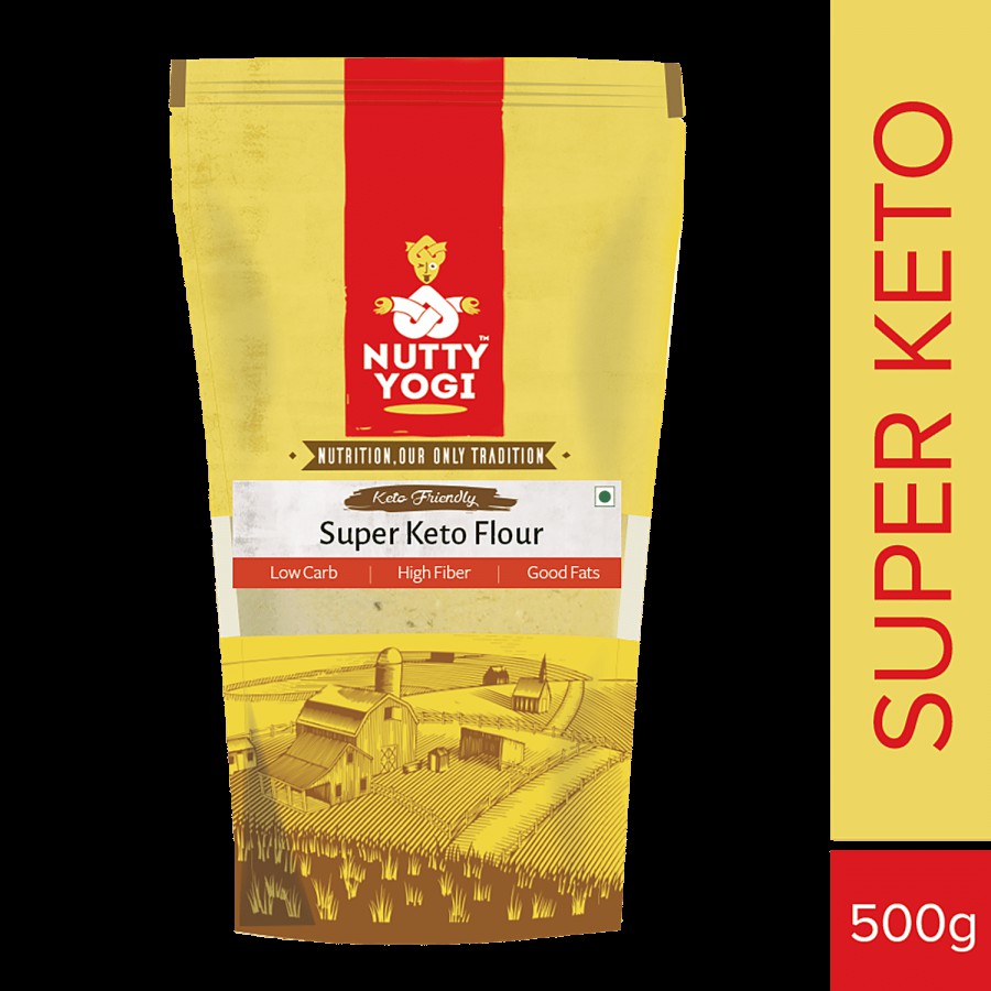 Nutty Yogi Super Keto Flour - High In Fibre