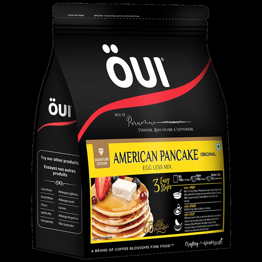 OUI American Eggless Pancake Mix - Original