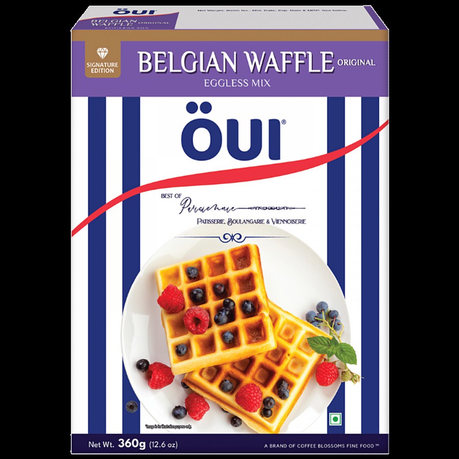 OUI Belgian Waffle Eggless Mix - Original