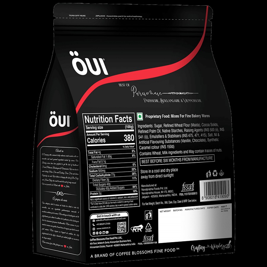 OUI Chocolate Supreme Cake Mix - Signature Edition