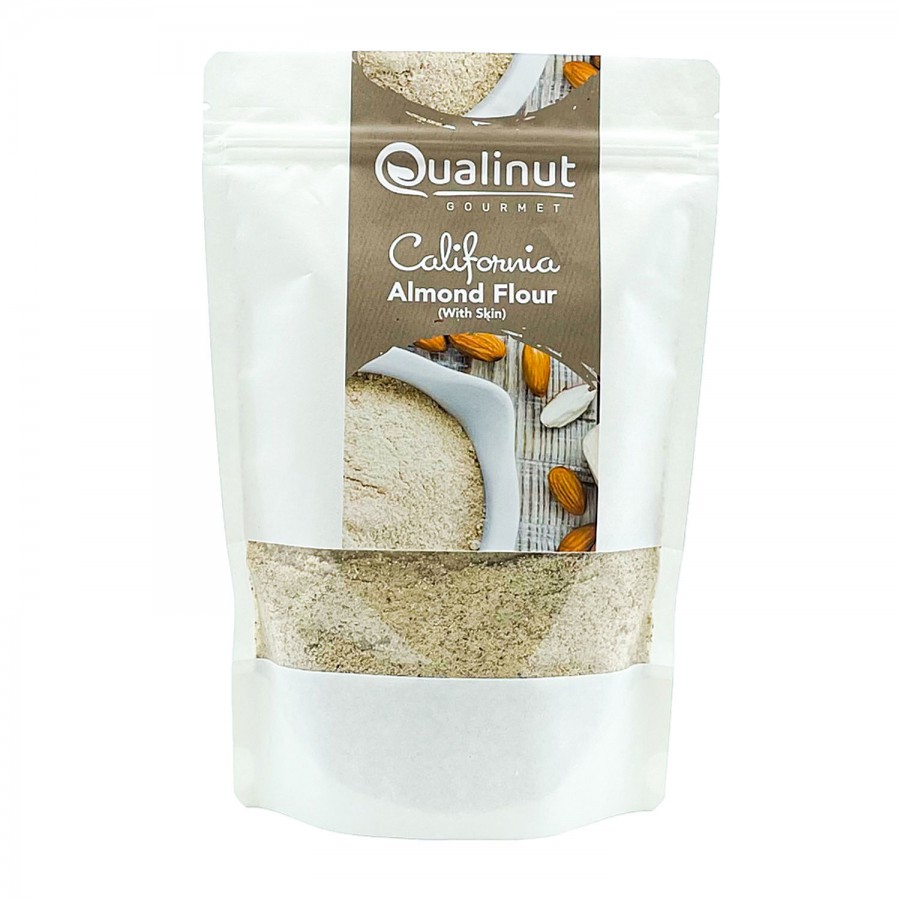 Qualinut Gourmet California Almond Flour - With Skin