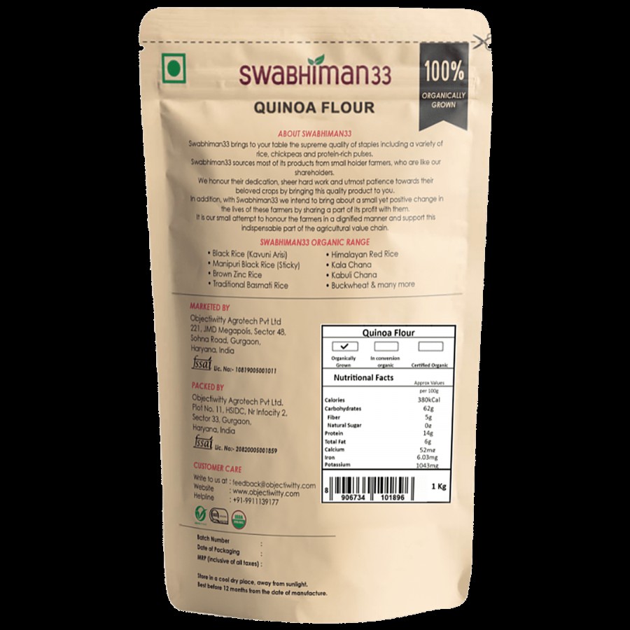 Swabhiman33 Quinoa Flour