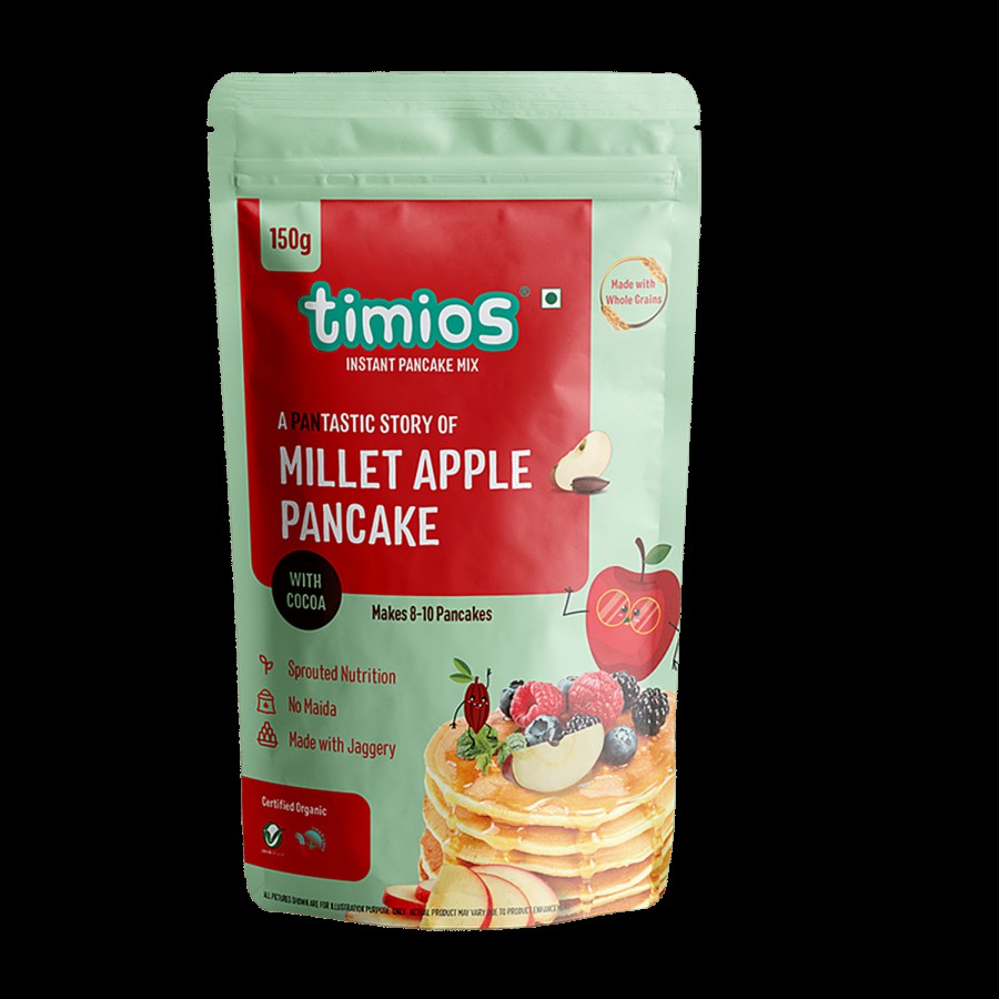 Timios Millet Pancake - Mix Apple