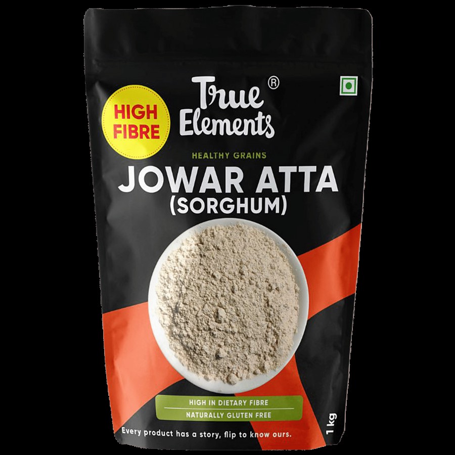 True Elements Jowar Atta/ Sorghum - High In Dietary Fibre