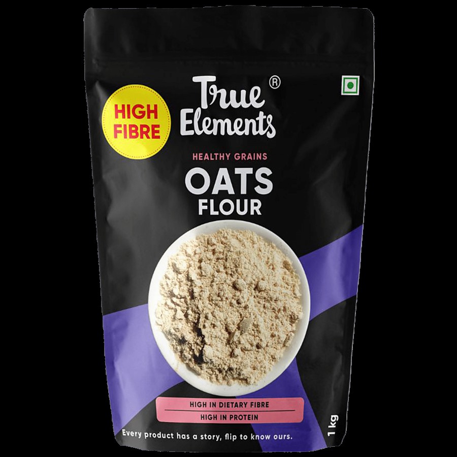 True Elements Oats Flour - High Fibre