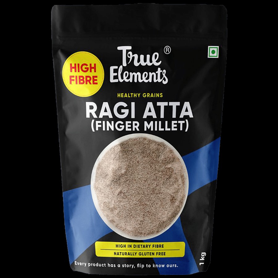 True Elements Ragi Atta/ Finger Millet - High Fibre