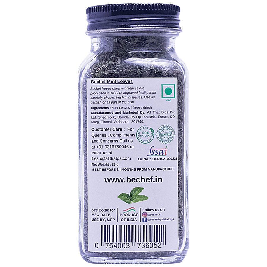 Bechef Mint Leaves - Freeze-dried