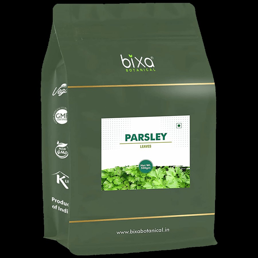 Bixa Botanical Parsley Leaves - Dry