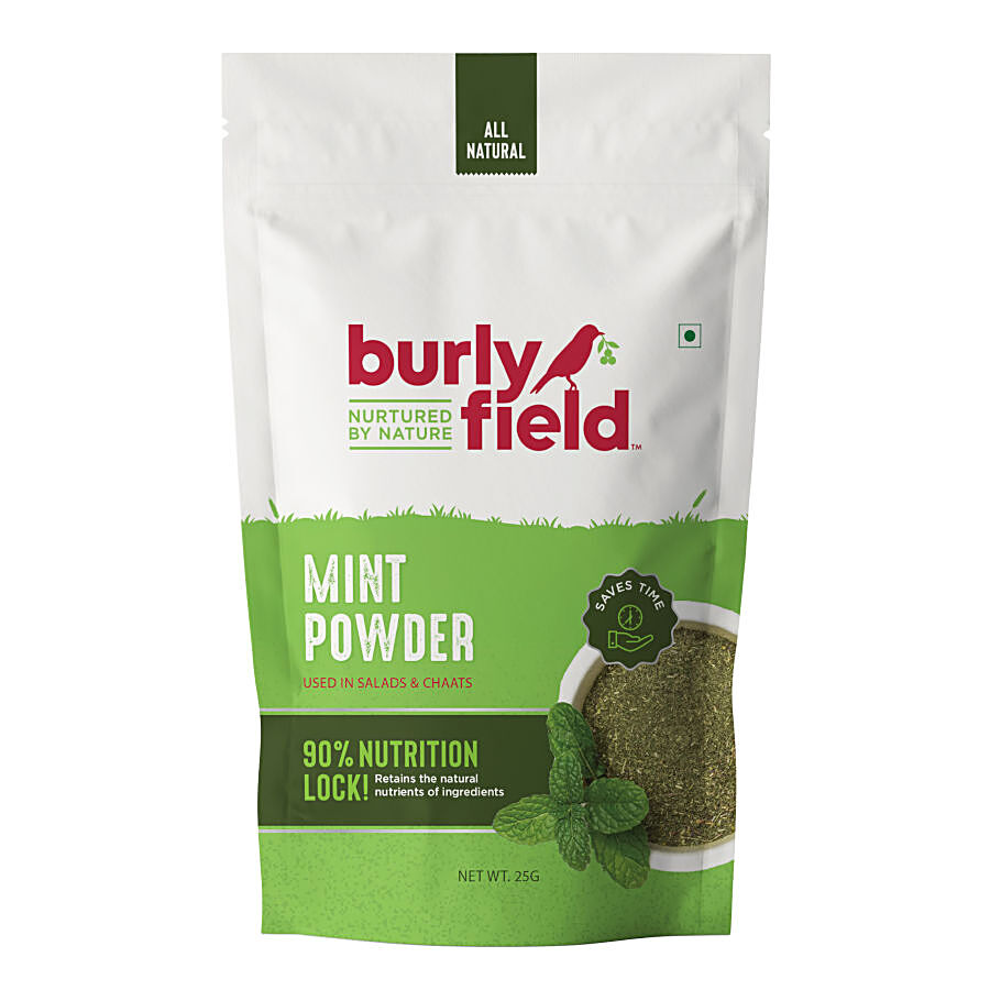 Burlyfield Mint Powder - Helps To Relax