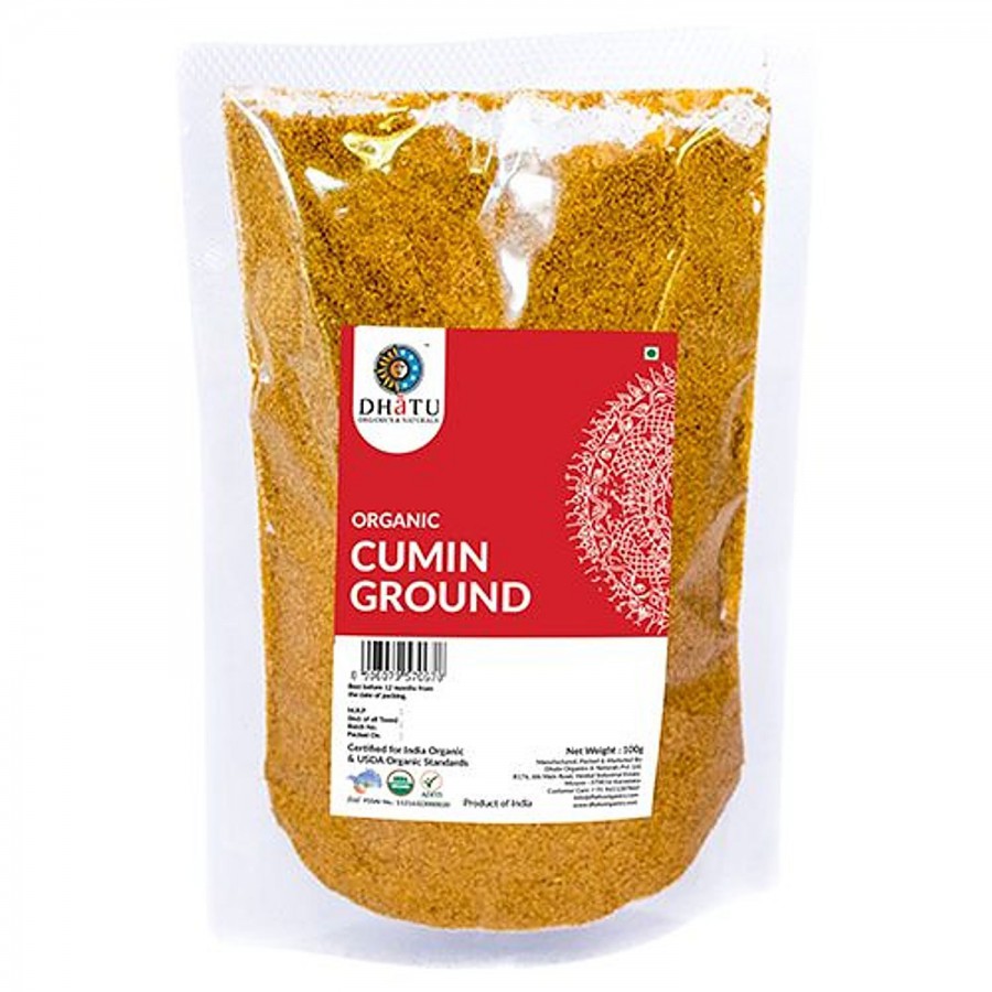 Dhatu Organics & Naturals Powder - Organic Ground Cumin