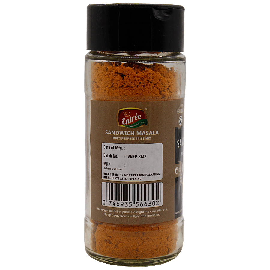 Entree Sandwich Masala Spice Mix