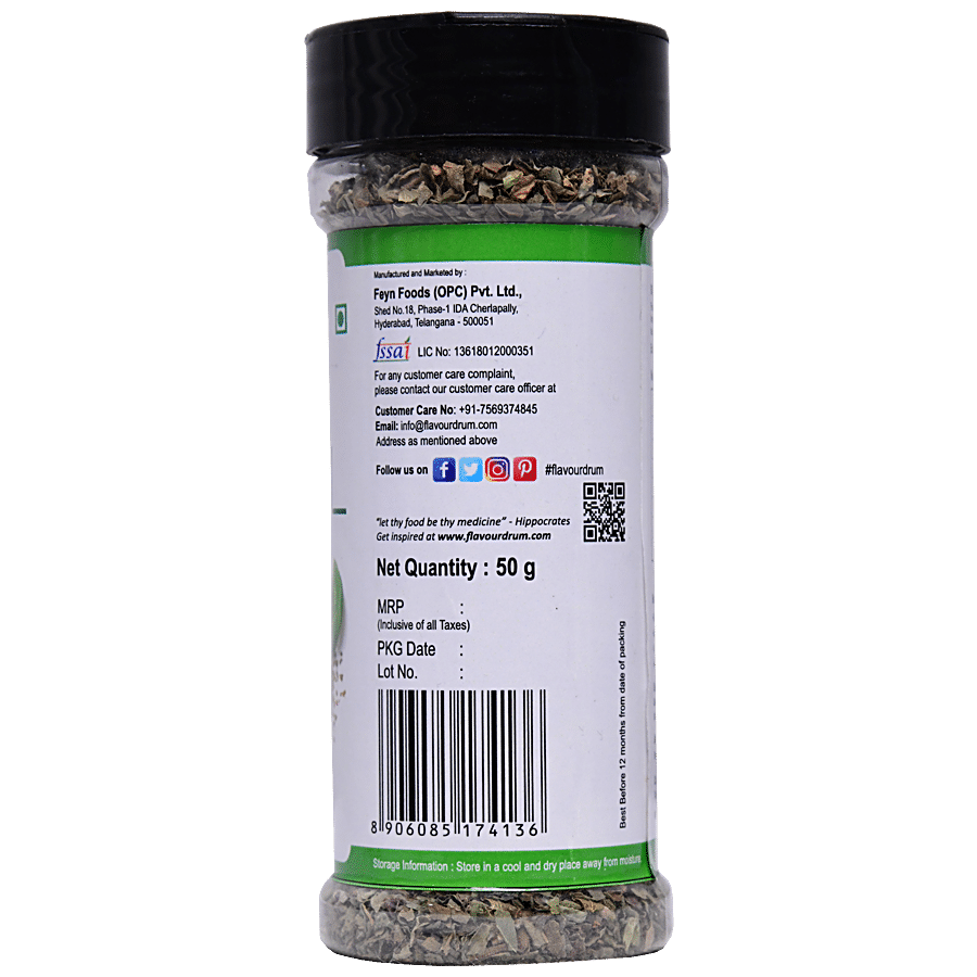 Flavour Drum Basil Seasoning - Loaded With Nutrients