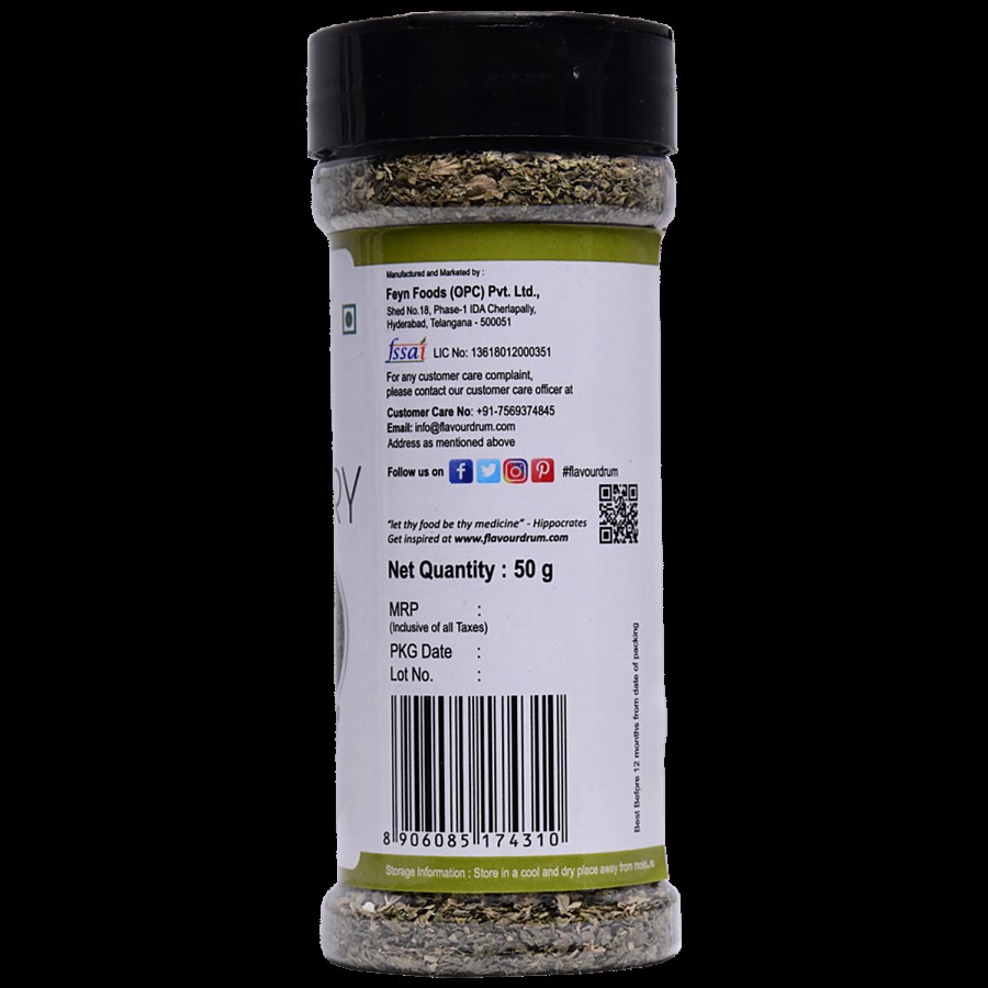 Flavour Drum Celery Seasoning - Loaded With Nutrients