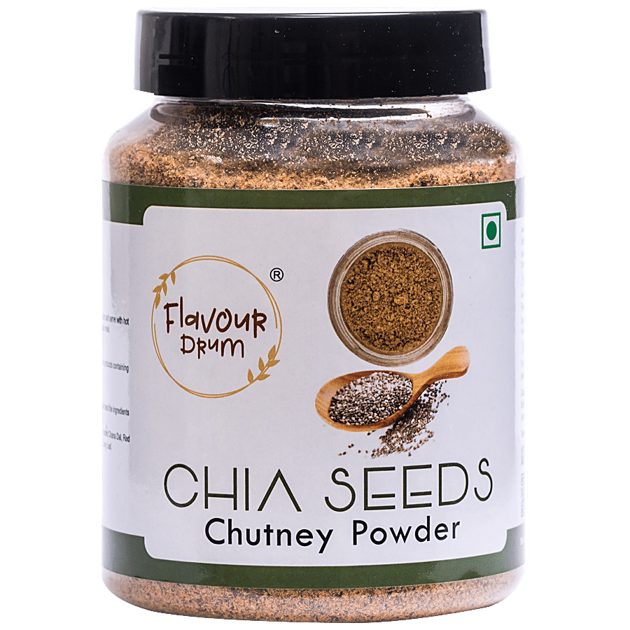 Flavour Drum Chia Seeds Chutney Powder - Adds Flavour