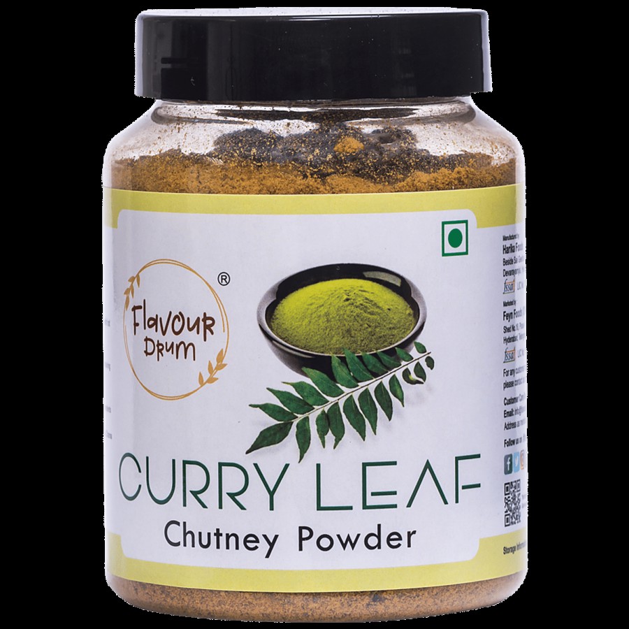 Flavour Drum Curry Leaf Chutney Powder - Adds Flavour