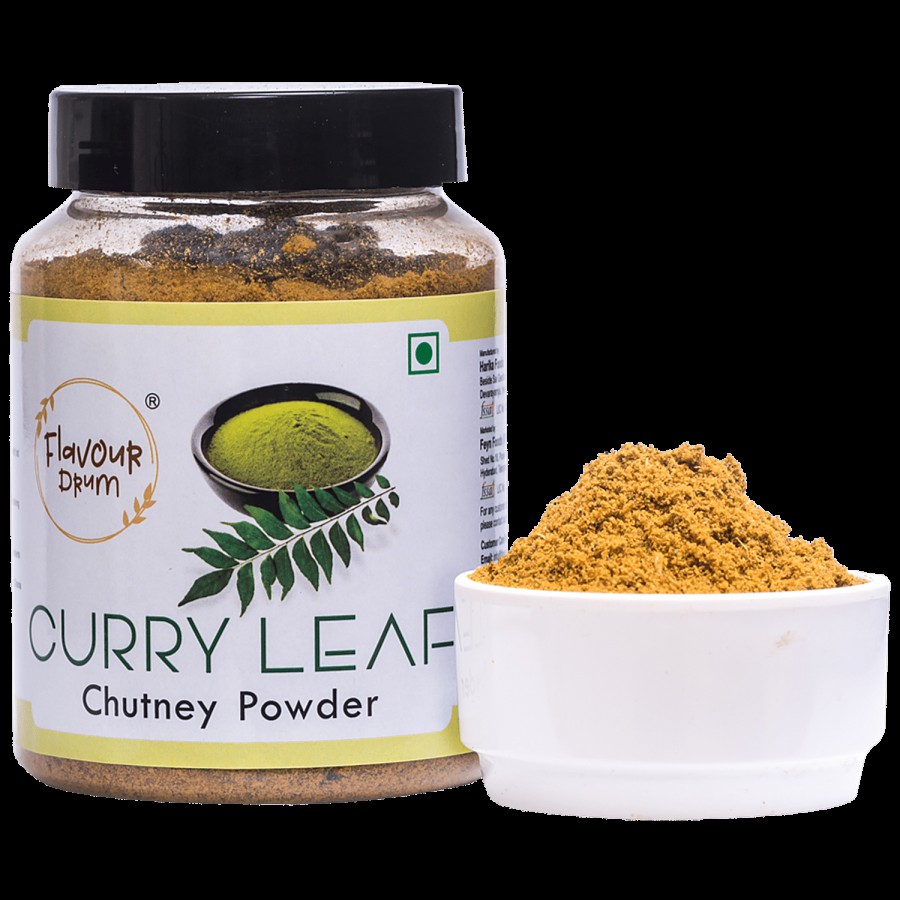 Flavour Drum Curry Leaf Chutney Powder - Adds Flavour