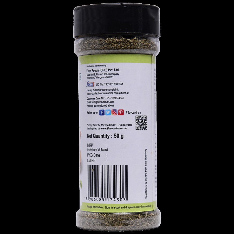 Flavour Drum Dill Seasoning - Loaded With Nutrients