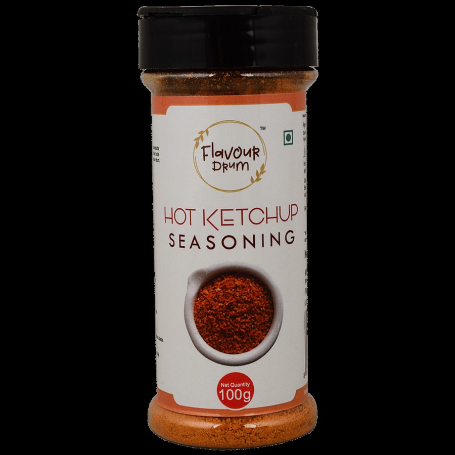 Flavour Drum Hot Ketchup Seasoning - Made With Chilies & Tomatoes