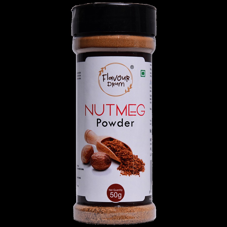 Flavour Drum Nutmeg Powder - Slight Sweet Taste