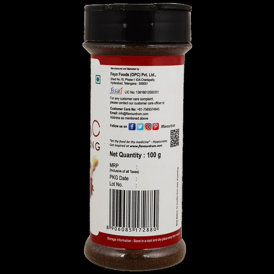 Flavour Drum Sumac Seasoning - Adds Tangy Flavour