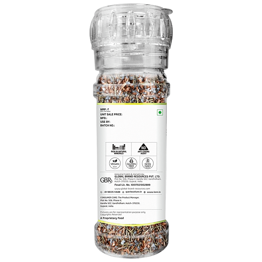 Lunn Desert Salt & Garlic Herbs Grinder