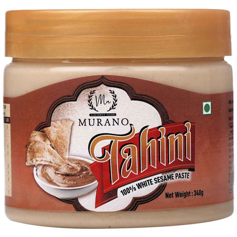 MURANO Tahini Spread - 100% White Sesame Paste