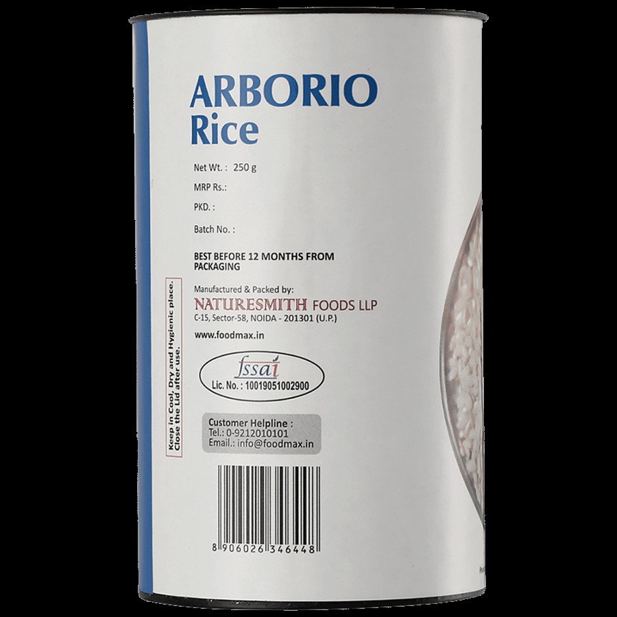 Naturesmith Arborio Rice - Italian Short Grain