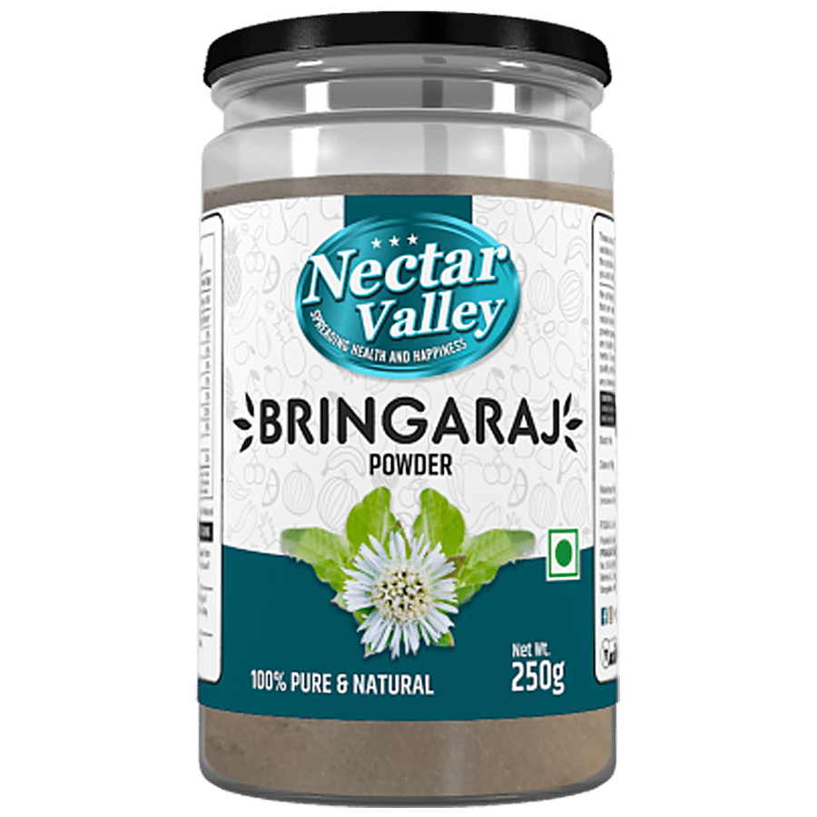 Nectar Valley Bhringraj Powder - Pure & Organically Processed