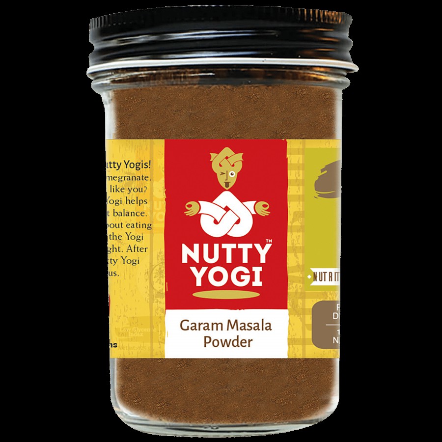 Nutty Yogi Garam Masala Powder - Natural