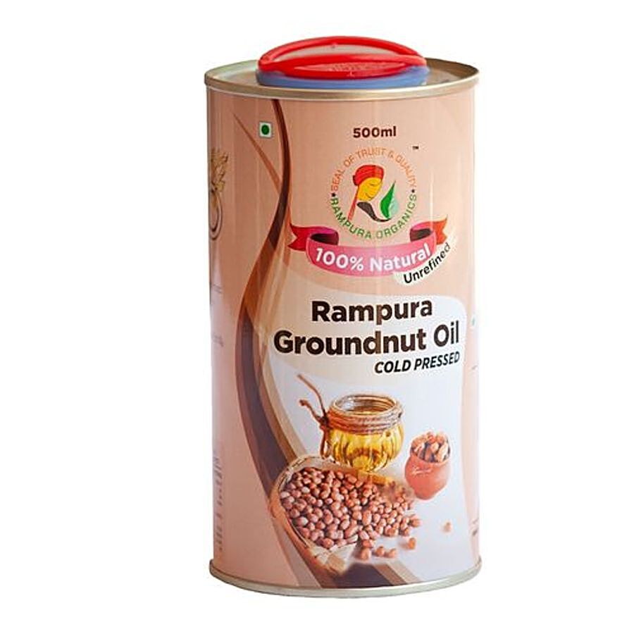 Rampura Groundnut Oil - Cold Pressed