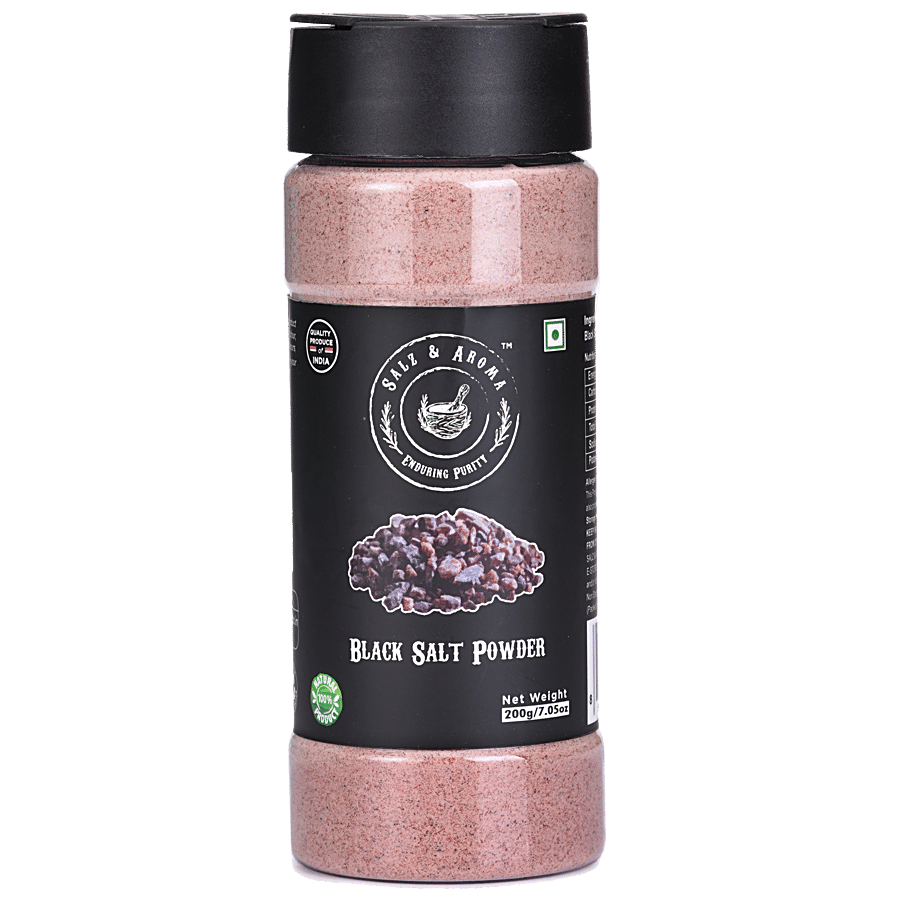 Salz & Aroma Black Salt Powder