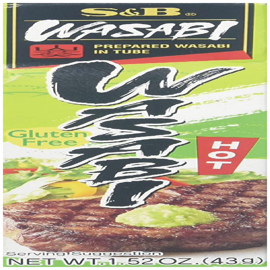 Sb Prepared Wasabi In Tube - Pungent Flavour