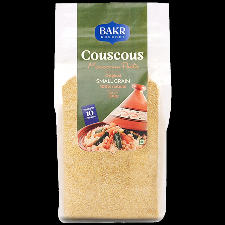 BAKR GOURMET Couscous Moroccan Pasta - Original Small Grain