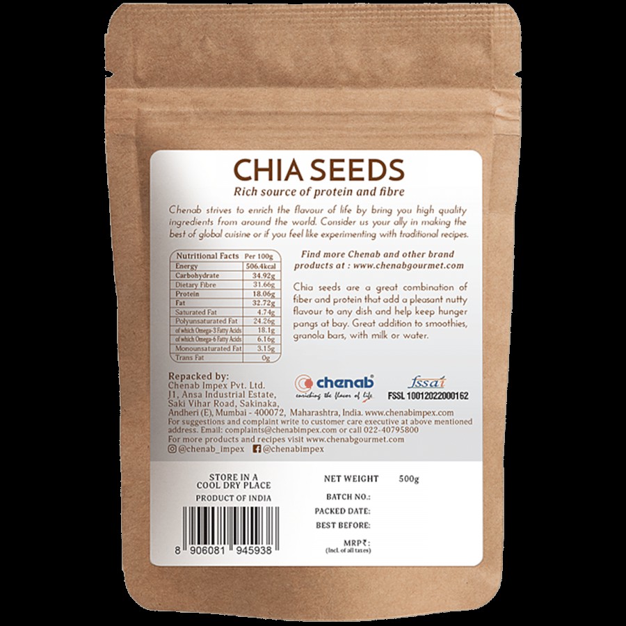 Chenab Chia Seeds