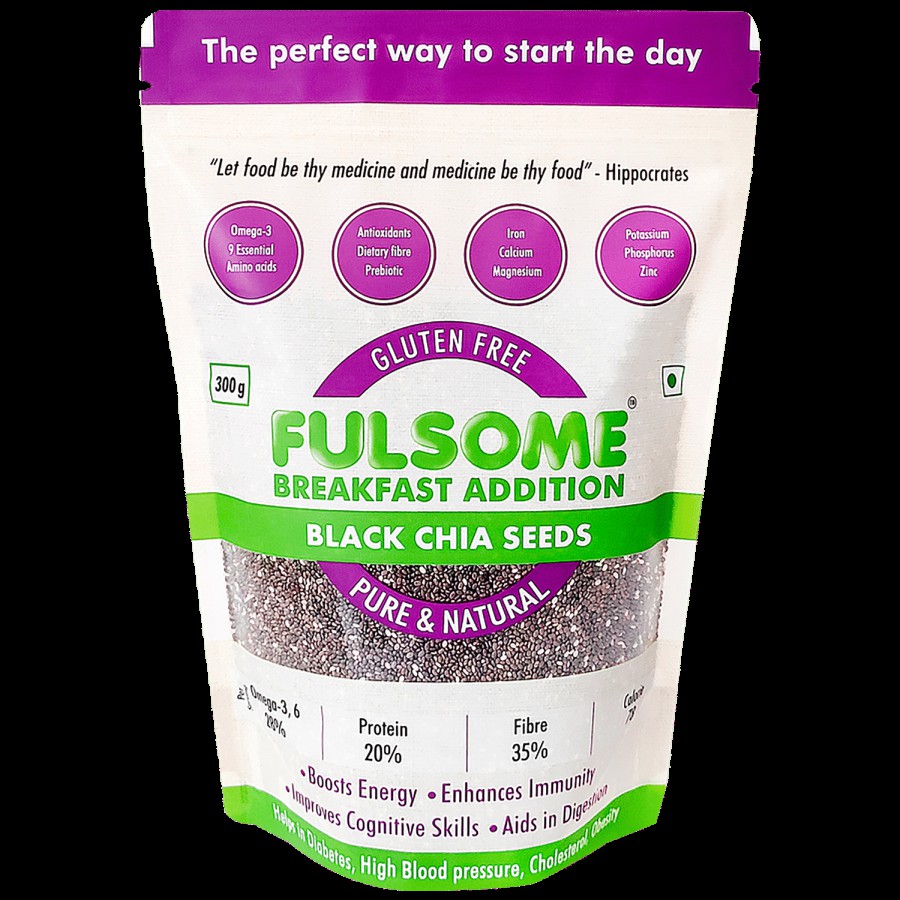 FULSOME Breakfast Addition - Black Chia Seeds