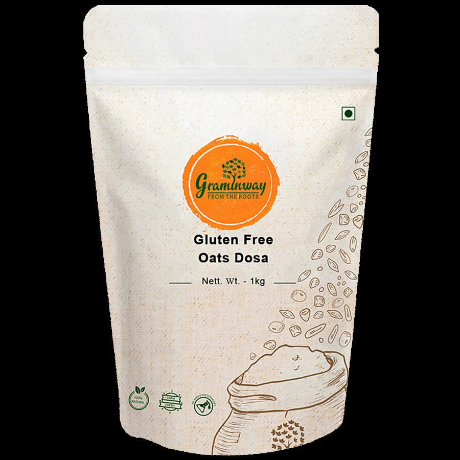 Graminway From The Roots - Gluten Free Oats Dosa