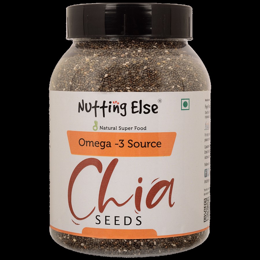 NUTTING ELSE Chia Seeds - Rich In Omega - 3 & Protein