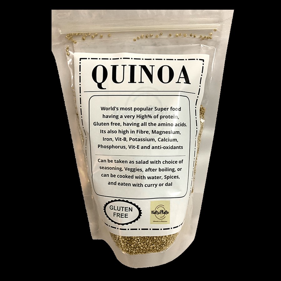 Nutriplate India White Quinoa - Gluten-Free